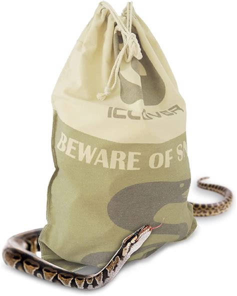 fake snake bag|snake bags to hold snakes.